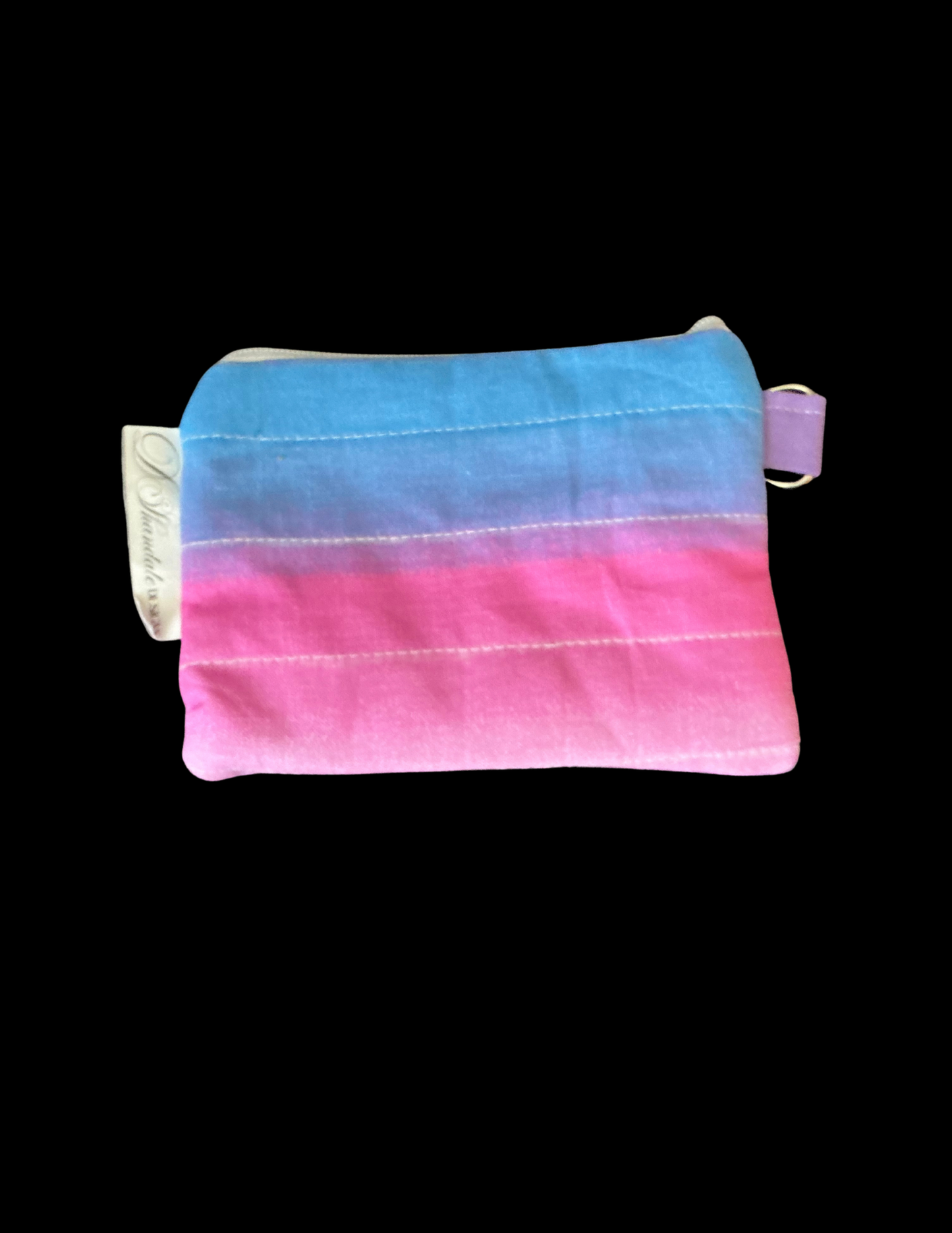 Evelyn Quilted Keychain Wallet