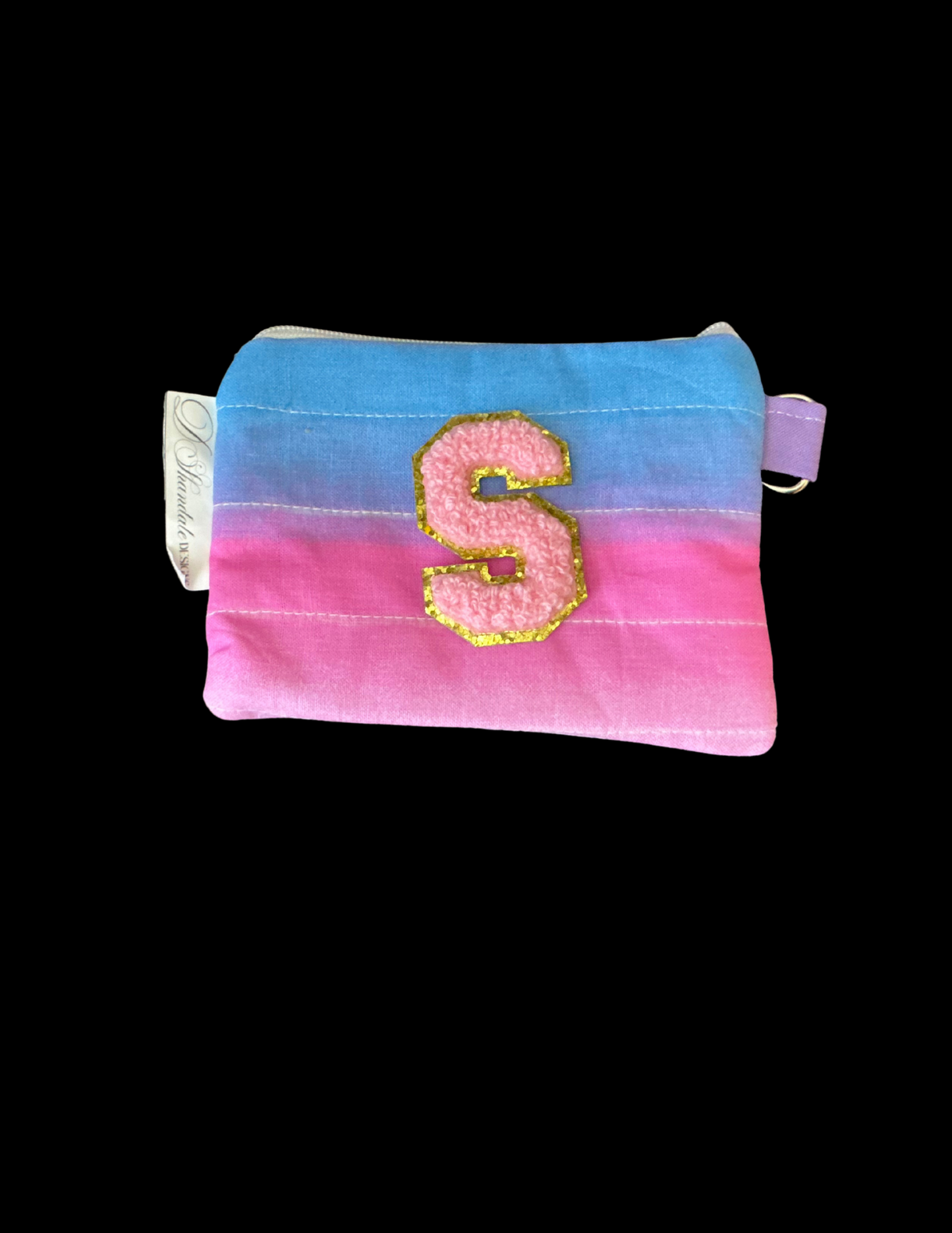 Evelyn Quilted Keychain Wallet