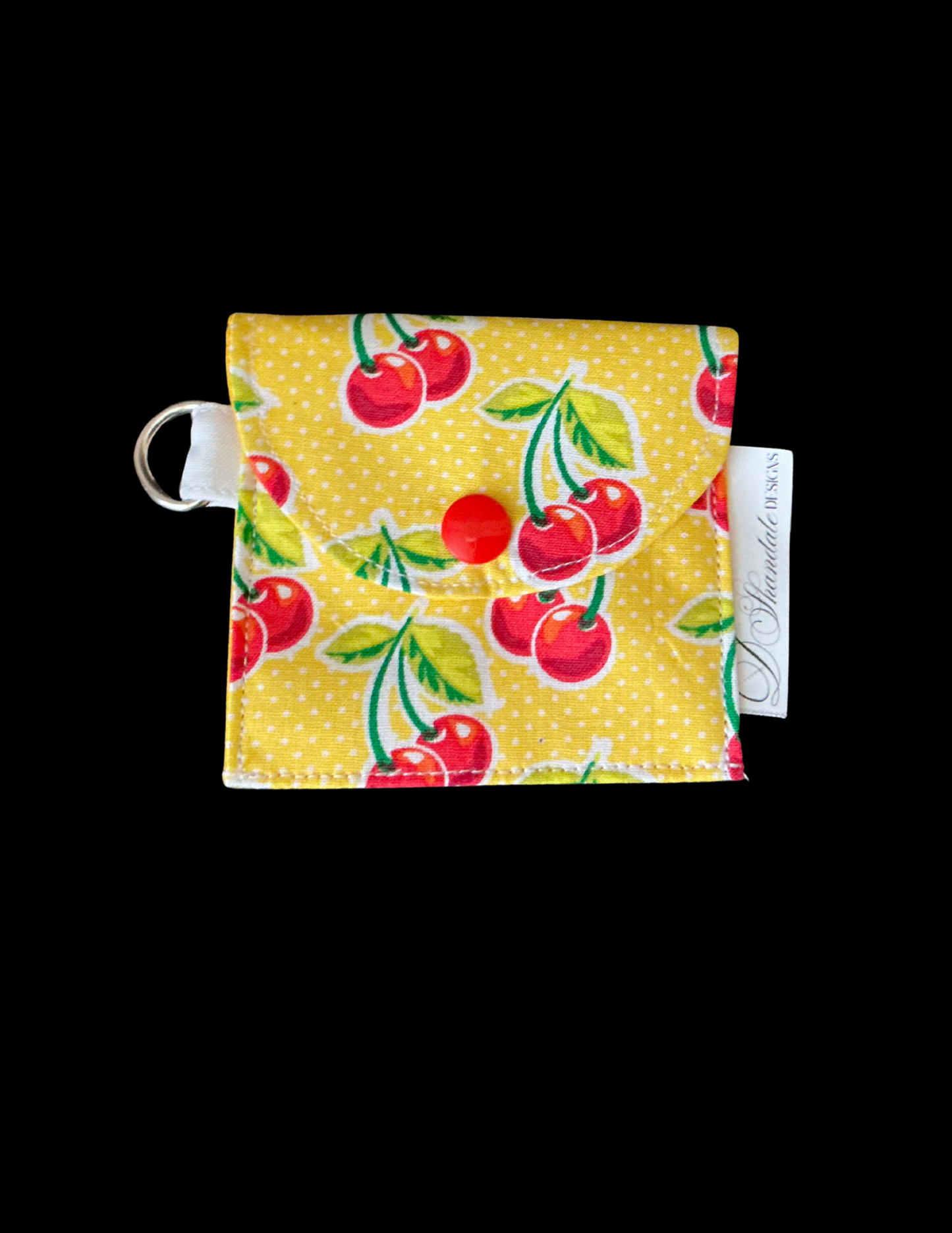 Cheri Quilted Keychain Wallet