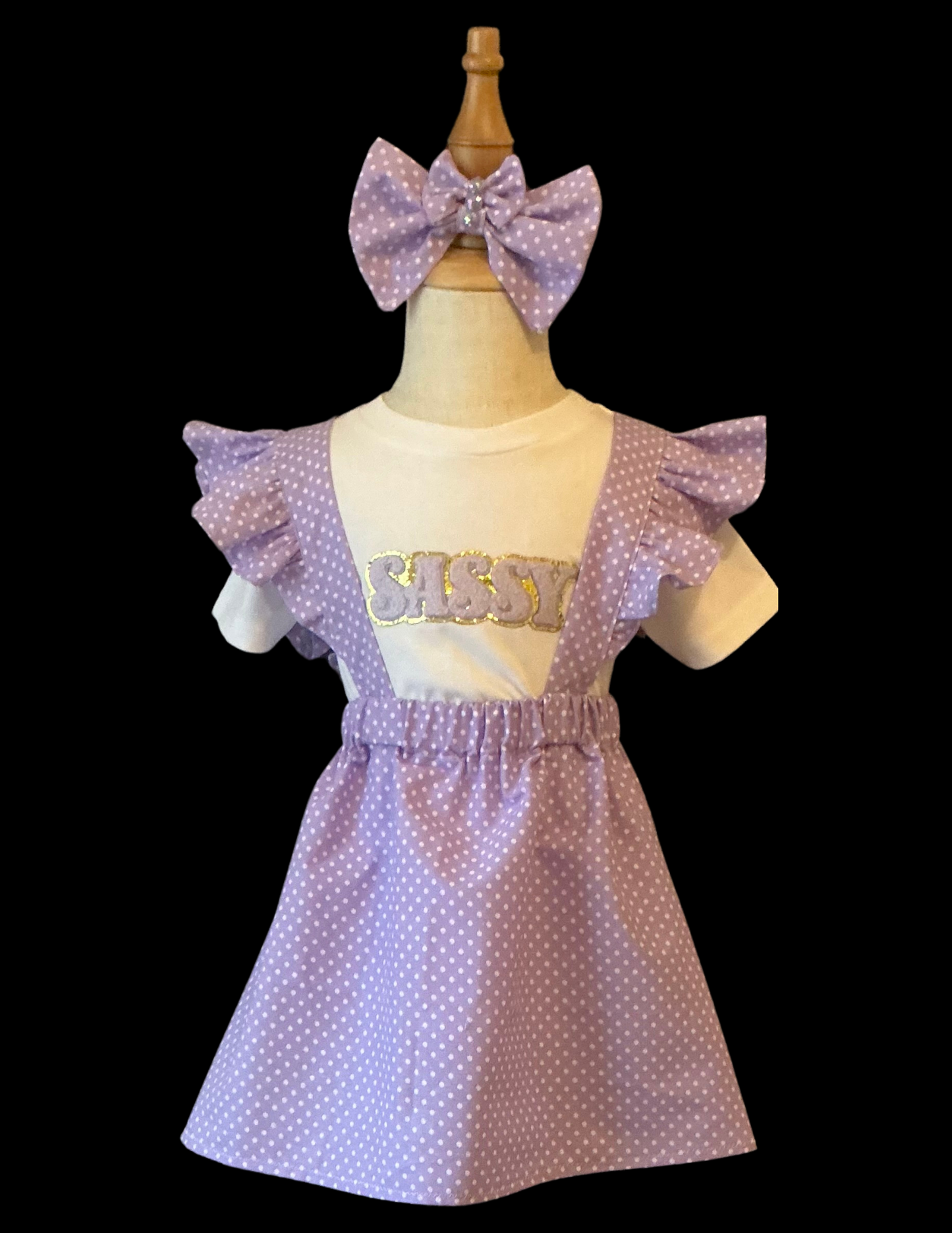 Makaylah Ruffle Suspender Skirt