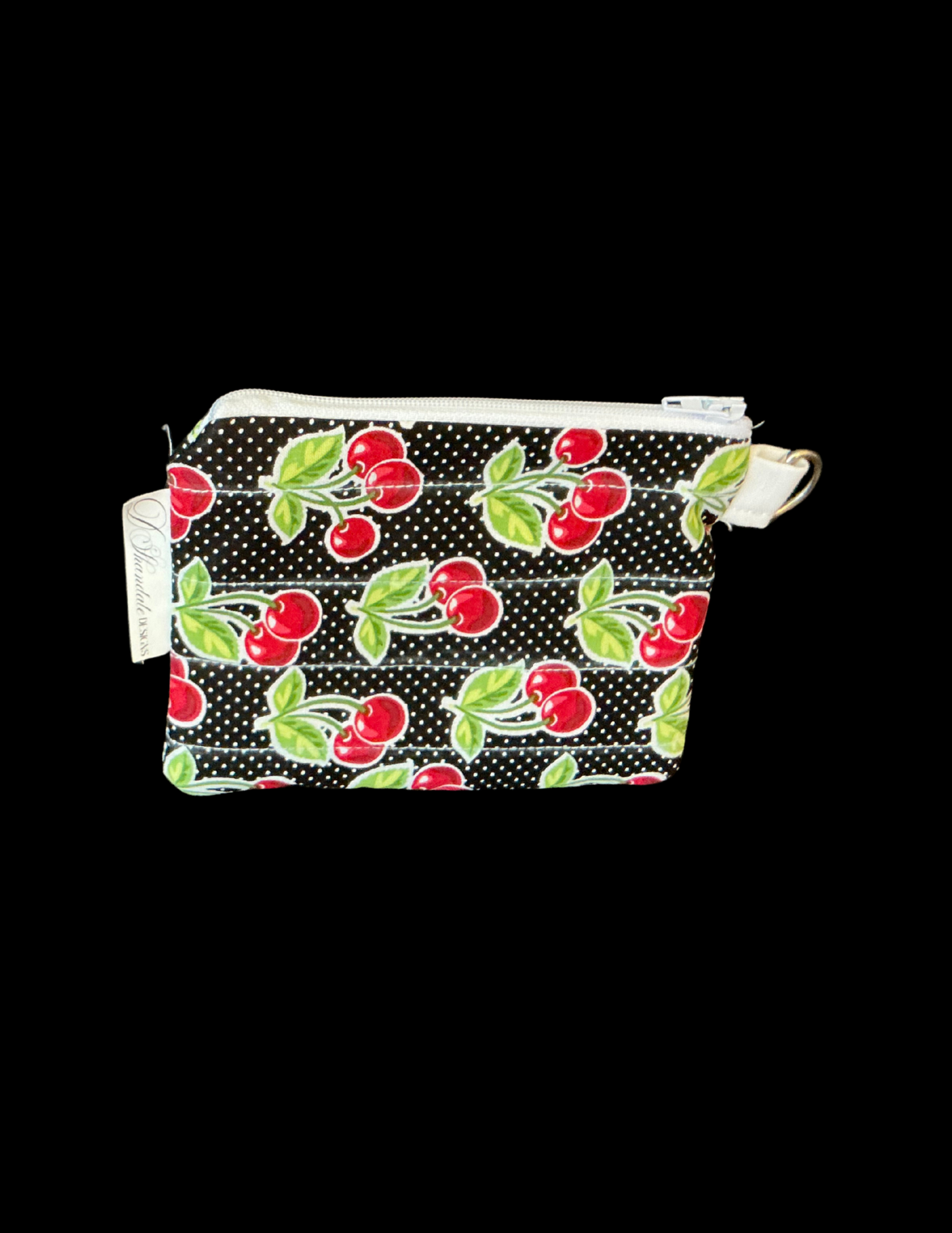 Sherry Quilted Keychain Wallet