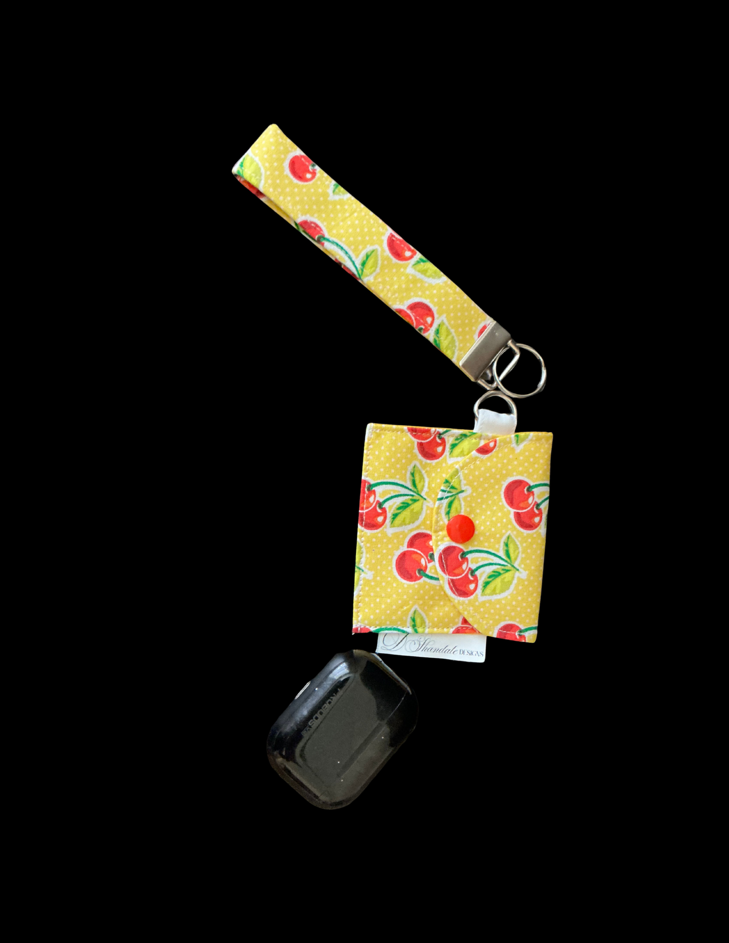 Cheri Quilted Keychain Wallet