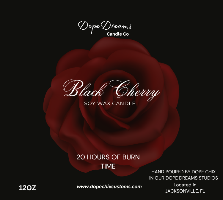 Black Cherry 12oz Candle