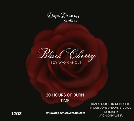 Black Cherry 12oz Candle