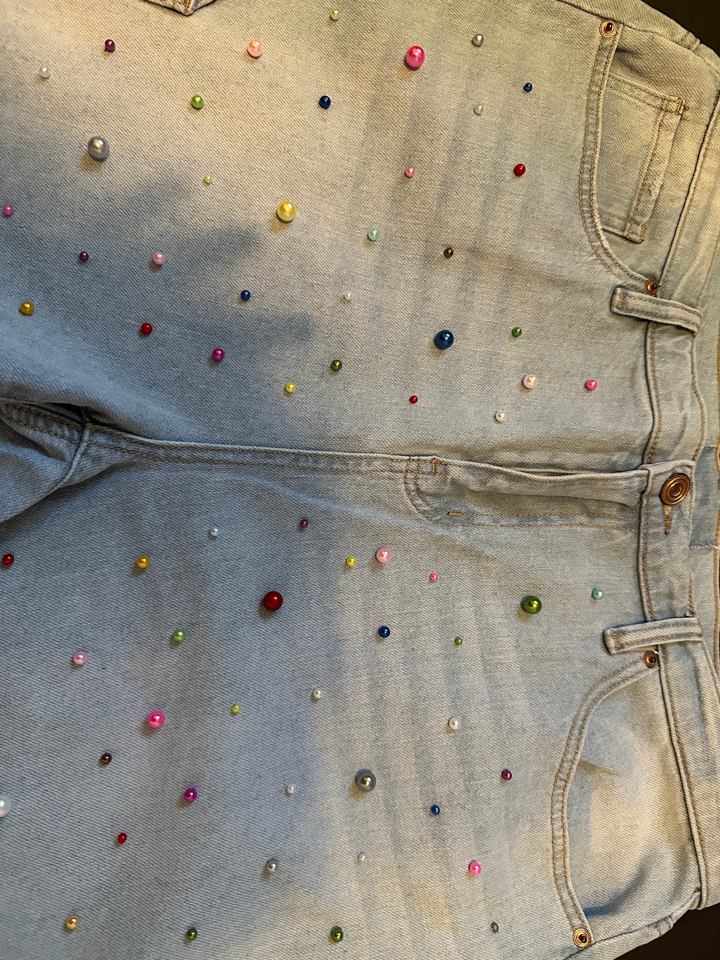 “Pearl” Denim Shorts
