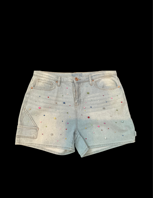 “Pearl” Denim Shorts